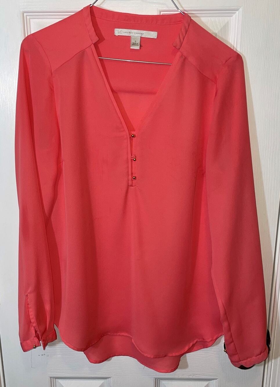 Lauren Conrad Blouse sz S EUC